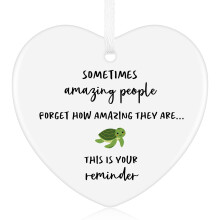 Tenare Thank You Gift, Sometimes People Forget How Amazing They Are, Sentimental Well Done You're Amazing Ceramic Gift for Mentor Friend Family Colle