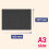 50 Sheets, A3 300gsm Card Thick Art Paper - Black 4