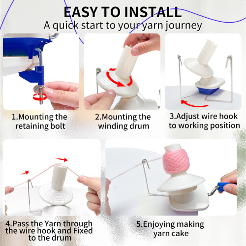 Yarn Winder, Yarn Winder for Crocheting 2