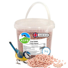 RSPB - Suet Pellets, Wild Bird Food for Small Birds, Premium Ingredients, Made in the UK, Healthy and Nutritious, Suitable for Year-Round Feeding (Fr