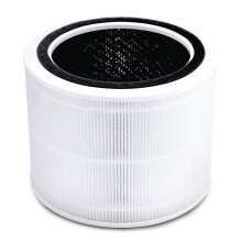 LEVOIT Core 200S-RF Genuine Air Purifier Filter, 3-in-1 HEPA, High-Efficiency Activated Carbon, White, Suitable for Core 200S
