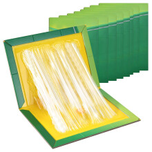 KK STRONEX Sticky Traps 6 Packs Large Extra Strong Sticky Trap for Insects - Sticky Pads Board Gum Pads for Indoor Outdoor, Home Kitchen, Garage, Gar