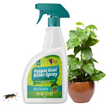 Fungus Gnat Killer Spray 500ml | Organic Protection Against Sciarid Flies | Effective for Houseplants, Seedlings | Safe for Indoor & Outdoor Use | Ta
