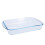 Pyrex Pyrex Rectangular Glass Roasting Dish, Clear, Size: 35 x 23 cm, Glass Rectangular Roaster, Oven Baking Dish, Highly Thermal Resistant: Oven, Microwav 1