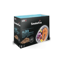 Weber Wood Pellets - Alderwood (8kg), perfect for smoking fish, 100% natural wood pellets, EU product, sustainably sourced, FSC certified wood (18290