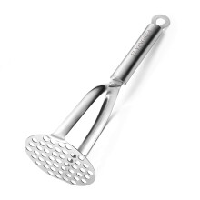 Potato Masher,Professional Stainless Steel 18-8 Potato Masher,Garlic Press,Cooking and Kitchen Gadget.