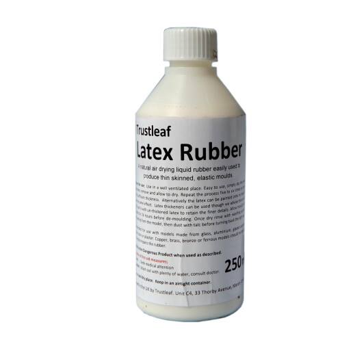 Trustleaf 250ml Liquid Latex Dipping Rubber for Mould Making/Casting/SFX... (250ml)