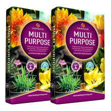 Growmoor 2 x 60L Bags Multi-Purpose Potting Compost - For Plant Beds, Hanging Baskets, Gardens. Plant Flower Fertiliser & Food