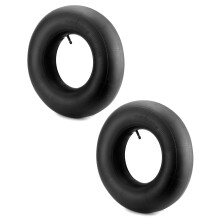 QWORK 2 Pieces 4.80/4.00-8 Wheelbarrow Inner Tube, Replacement Inner Tubes, Straight Valve, for Lawn Movers, Hand Trucks