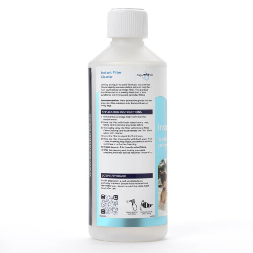 AQUASPARKLE Instant Filter Cleaner Spray 500ml 2