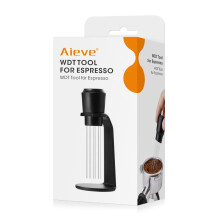 AIEVE WDT Tool, Espresso WDT Tool Coffee Distribution with 0.4mm Stainless Steel Needles, Coffee Distributor Needle Stirrer for Solve Clumping Espres