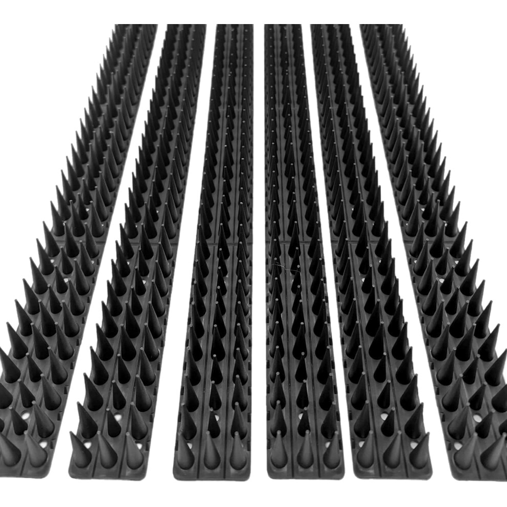 Wall & Fence Spikes - Security Spikes, Stop Climbing Over Walls And Fences, Ideal For Keeping Pigeons, Birds, Squirrels, Cats Away, Suitable For Fenc 47811706
