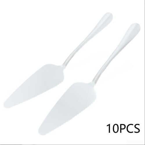 Stainless Steel Cake Server and Pizza Cutter, Ergonomic Grip, MultiPurpose Baking Tool 1
