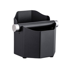 Coffee Knock Box Stainless Steel Durable NonSlip Base Small Countertop Bin for Espresso