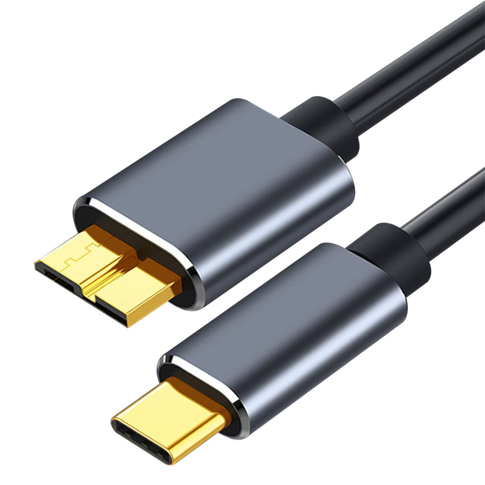 Usb C To Micro B 5Gbps Hard Drive Cable 1M For Wd Seagate Toshiba Samsung Galaxy 9174973707936