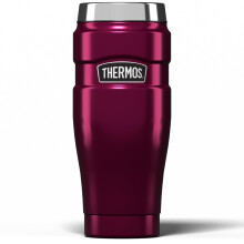 Thermos Stainless King Travel Tumbler & Multi- Purpose Flask- 470ml Insulated Hot & Cold Water Bottle for Daily Commute & Weekend Adventures - Sleek