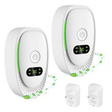 Air Purifier Plug In Air Ionizers, Negative Ion Technology Air Purifier, for Bedroom Smokers, 2-Pack Plug-In, Portable Mini Ioniser for Home, Quiet O