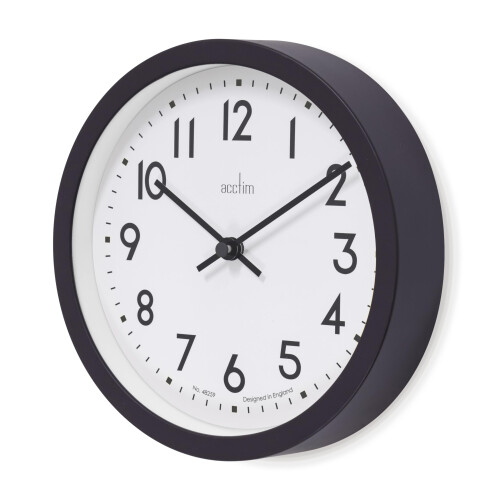 Acctim Acctim Elstow 22843 Wall Clock in Soot Black 2