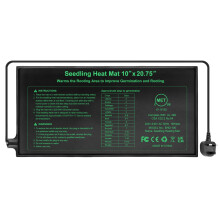 RC SLL Seedling Heat Mat 10" x 20.75",Waterproof Plant Hydroponic Heating Mat for Seed Starting,Plant Germination and Reptile with Power-Off Protecti