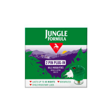 Jungle Formula Plug-in Mosquito Repellent - for Mosquitoes and Biting Insects, Lasts up to 45 Nights