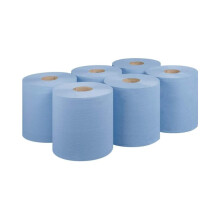 Bargain Factory Blue CENTREFEED Rolls 2 PLY 24 Pack Paper Towels Hand