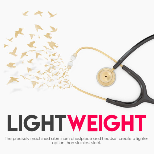 MDF Instruments, Acoustica Lightweight Stethoscope for Doctors | quali 2