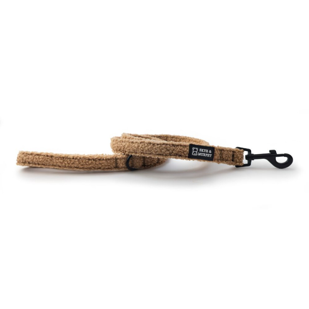 Hugglepets (Caramel) Skye & Murphy Teddy Dog Lead Cream