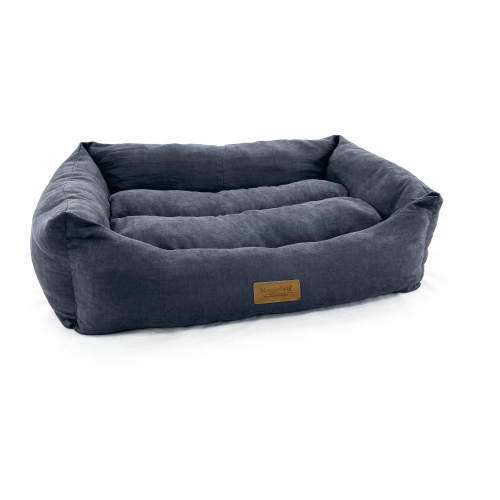 HugglePets (Large) HugglePets Luxury Pet Lounger - Charcoal