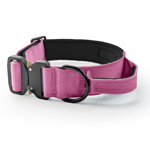HugglePets (Small, Pink) HugglePets Tactical K9 Endurance Collar