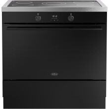 Belling BEL RCA VISION SGL 90Ei 90cm wide Electric Range Cooker with Induction Hob - Black - A Rated
