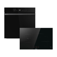 Hisense Hi2 HIPK2PBN80IND Built In Electric Single Oven and Induction Hob Pack - Black - A+ Rated