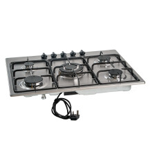 CDA 5 Zone SCG070SS 68cm Gas Hob - Stainless Steel