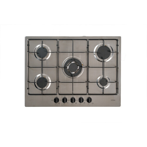 CDA CDA 5 Zone SCG070SS 68cm Gas Hob - Stainless Steel 1