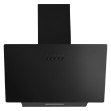 CDA SCAG60BL 60cm Chimney Cooker Hood - Black