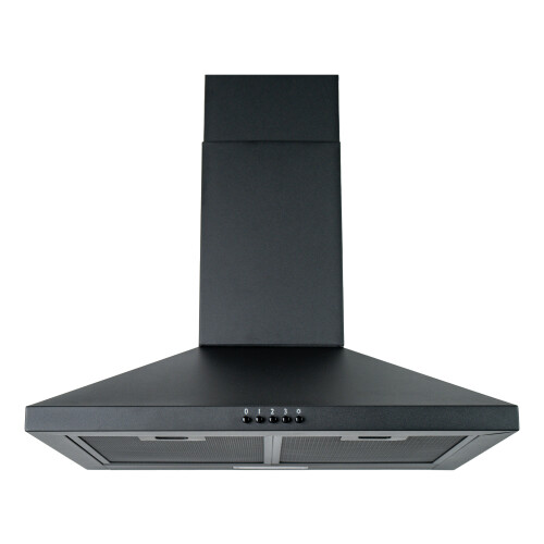 CDA CDA SCCH60BL 60cm Chimney Cooker Hood - Black 1