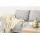 (140x180cm, Cream) Dakota Blanket for Sofa Chair Bed Throw Throwover 3