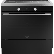 Belling BEL RCA VISION SGL 90Ei 90cm wide Electric Range Cooker with Induction Hob - Black / Silver Steel - A Rated