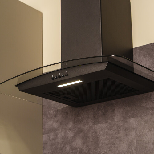 CDA CDA SCCV60BL Ceiling Cooker Hood Black 2