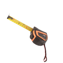 ABS Schwarz & Orange Stahlmaßband 5m Selbstsichernde Holzarbeit
