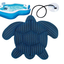 Hot Tub Scum Absorber Turtle Shape Reusable Floating Pool Oil Absorbing Sponge for Spa Cleaning