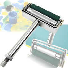 Manual Ink Proofer 70mm with Metal Anilox Roller, Adjustable Pressure for Realistic Color Proofing in Flexographic Printing