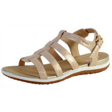 Sandaler - Geox - Kvinne - Skinn - Beige - Flat såle 4cm