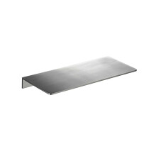 Wall Mounted Floating Shelf Stainless Steel Brushed Storage for Bathroom Kitchen Bedroom 30x13x3cm