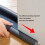 Door Draft Stopper 93cm DoubleSided Seal for Noise Reduction, Energy Saving, Dust and Bug Blocking, 3 Pack 2