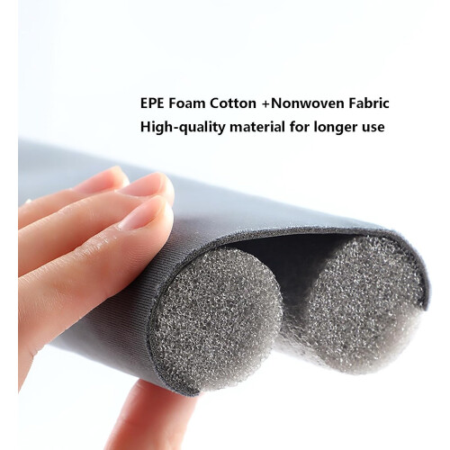 Door Draft Stopper 93cm DoubleSided Seal for Noise Reduction, Energy Saving, Dust and Bug Blocking, 3 Pack 2