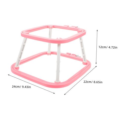 Adjustable Embroidery Stand with Stable Desktop Support, Lightweight Holder for Cross Stitch and Needlework 1