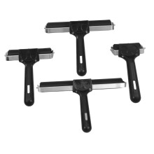 4pcs Printmaking Roller Set with Ergonomic Grip, Even Pressure Control for Crafting and Painting
