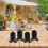 Adjustable Deck Post Base Brackets 4 Pcs for 4x4 Wood Columns Rust Resistant Outdoor Anchor Kit 4