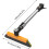 Car Snow Brush and Ice Scraper, 360 Rotating Extendable Handle, Scratch for SUV Truck Windshield 2