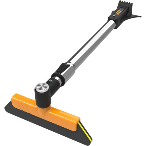Car Snow Brush and Ice Scraper, 360 Rotating Extendable Handle, Scratch for SUV Truck Windshield 2